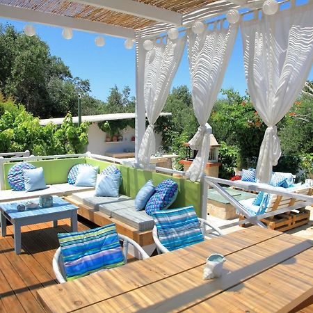 Blue Sky Cottage, Kanouli Beach Χαλικούνας Εξωτερικό φωτογραφία