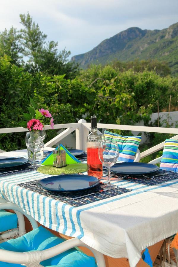 Blue Sky Cottage, Kanouli Beach Χαλικούνας Εξωτερικό φωτογραφία