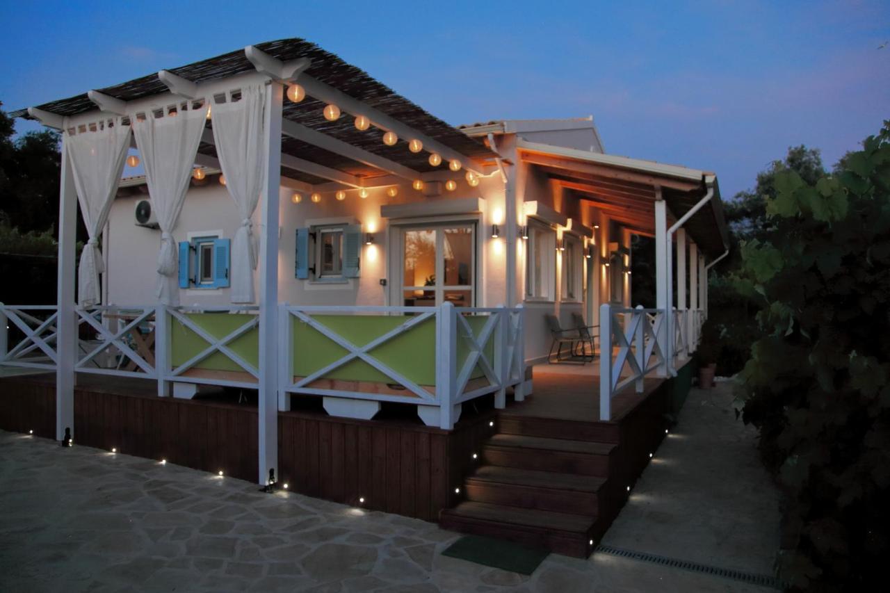 Blue Sky Cottage, Kanouli Beach Χαλικούνας Εξωτερικό φωτογραφία