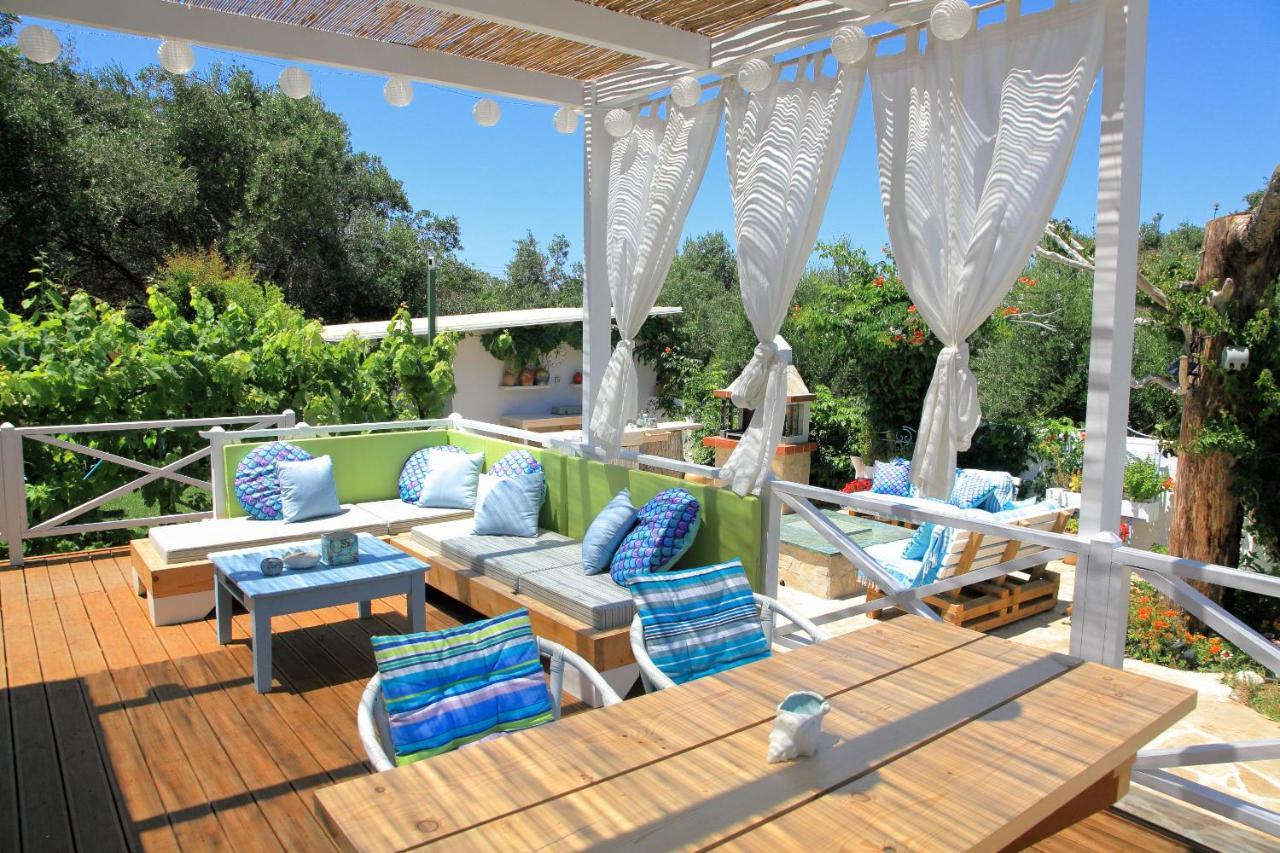 Blue Sky Cottage, Kanouli Beach Χαλικούνας Εξωτερικό φωτογραφία